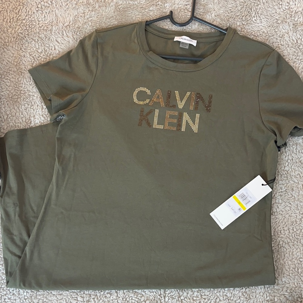 CALVIN KLEIN T SHIRT DRESS